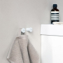 BRABANTIA MindSet 2 szt. - wieszaki / haczyki ścienne aluminiowe
