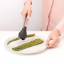 BRABANTIA Profile 2.0 Non Stick 29 cm czarne - szczypce kuchenne uniwersalne nylonowe