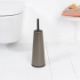 BRABANTIA ReNew platynowa - szczotka do wc z pojemnikiem plastikowym