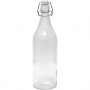 BROWIN Bottle 1 l - butelka szklana z korkiem