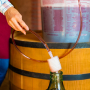 BROWIN Wine - wężyk do ściągania wina z zaciskiem, pompką i rurką