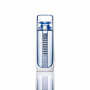 Butelka filtrująca wodę z tritanu I-WATER CLASSIC NIEBIESKA 600 ml