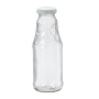 Butelka na sok szklana z zakrętką 0,33 l
