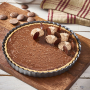 DE BUYER Circle 23 cm czarna - forma do pieczenia tarty z wyjmowanym dnem stalowa 