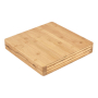 Deska do krojenia bambusowa CUTTING THICK BOARDS 30 x 30 cm