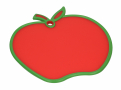 Deska do krojenia plastikowa COLORINO JABŁKO 30 x 28 cm