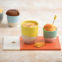 REVOL Color Lab 40 x 25 cm pomarańczowa – deska do serwowania serów i przekąsek porcelanowa