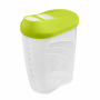 Dozownik / Pojemnik na żywność plastikowy BRANQ EASY WAY BOX ZIELONY 0,5 l