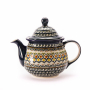 Dzbanek do herbaty i kawy ceramiczny GU-943 DEK. 168 ART. Bolesławiec 1,7 l