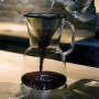 Dzbanek do kawy i herbaty z zaparzaczem kryształowy JENAER GLAS AROMA 0,6 l