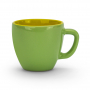 TESCOMA Crema Shine 80 ml zielona - filiżanka do espresso ceramiczna
