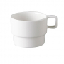 PORCELANA RAK Nordic 90 ml biała - filiżanka do espresso porcelanowa