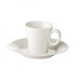 Filiżanka do espresso porcelanowa ze spodkiem TESCOMA ALLEGRA KREMOWA 80 ml