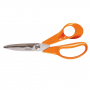 FISKARS Classic Garden Scissors 18 cm pomarańczowe - nożyce ogrodowe do kwiatów ze stali nierdzewnej