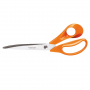 FISKARS Classic Garden Scissors 24,7 cm pomarańczowe - nożyce ogrodowe do ziół ze stali nierdzewnej