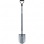 FISKARS Ergo Digging Spade ciemnoszary - szpadel ostry stalowy