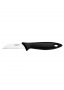 FISKARS Essential 7 cm czarny - nóż do obierania warzyw i owoców stalowy