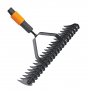 FISKARS QuikFit Aerator Rake czarny - skareator stalowy