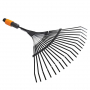 FISKARS QuikFit Leaf Rake XL czarne - grabie do liści stalowe