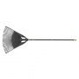 FISKARS Solid Leaf Rake XL czarne - grabie do liści z trzonkiem