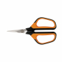 FISKARS Solid Shears SP15 pomarańczowo-czarne - nożyczki ogrodowe do ziół i kwiatów stalowe