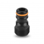 FISKARS Tap Connector Gwint Zewnętrzny 21 mm G1/2'' czarne - przyłącze kranowe