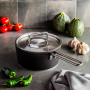 FISSLER Adamant 2 l - rondel aluminiowy z pokrywką