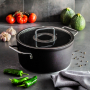 FISSLER Adamant 24 cm - garnek aluminiowy z pokrywką