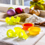 TESCOMA Delicia Easter 8 szt. zielone - foremki / wykrawacze do ciastek plastikowe