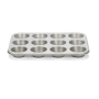 Forma / Blacha do pieczenia 12 muffinek i babeczek stalowa PATISSE SILVER-TOP 35 cm
