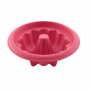 LURCH Flexiform 18 cm różowa - forma do babki z tuleją silikonowa