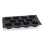 Forma do pieczenia 11 mini serniczków silikonowa PATISSE STARFLEX 29 x 17 cm