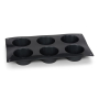 Forma do pieczenia 6 babeczek i muffinek silikonowa PATISSE STARFLEX 29 x 17 cm
