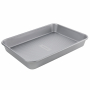 FLORINA Silver Diamond srebrna 37 x 27 cm - forma do pieczenia ciasta metalowa