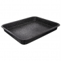 Forma do pieczenia ciasta metalowa GRANDE BACK CZARNA 39,4 x 33,4 cm