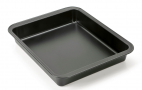 KAISER Classic 29 x 23 cm czarna - forma do pieczenia ciasta prostokątna metalowa