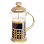 French press / Zaparzacz do kawy tłokowy szklany GOLD BASKET 0,35 l