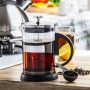 French press / Zaparzacz do kawy tłokowy szklany HOME DELUX SUSAN 0,8 l 