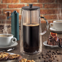 ZASSENHAUS Aroma Press 0,9 l - french press / zaparzacz do kawy tłokowy szklany z podwójnymi ściankami