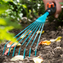 GARDENA Combisystem Small Rake turkusowe - grabie stalowe