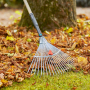 GARDENA NatureLine ciemnobrązowe - grabie do liści wachlarzowe regulowane