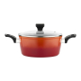 Garnek aluminiowy z pokrywką FLORINA CHILI 2,5 l