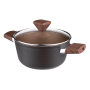Garnek aluminiowy z pokrywką VALDINOX NOBLE 2,4 l