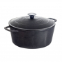 Garnek żeliwny z pokrywką BIOL CASSEROLE CZARNY 5 l