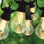 Girlanda / Lampki żarówki ogrodowe zewnętrzne plastikowe LIGHT BLUB 7,5 m