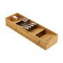 JOSEPH JOSEPH DrawerStore 40 x 12,5 cm - organizer / wkład do szuflady na sztućce bambusowy