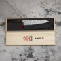 KANETSUNE SEKI Namishibuki 21 cm - nóż japoński Kiritsuke ze stali nierdzewnej z pochwą