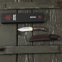 KANETSUNE SEKI Subaru Drop Point 10 cm - japoński nóż survivalowy ze stali nierdzewnej w etui / pochwie