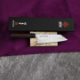 KANETSUNE SEKI Zen-Bokashi 17 cm - nóż japoński Bunka ze stali węglowej 