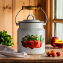 Kanka na mleko emaliowana 3,3 l